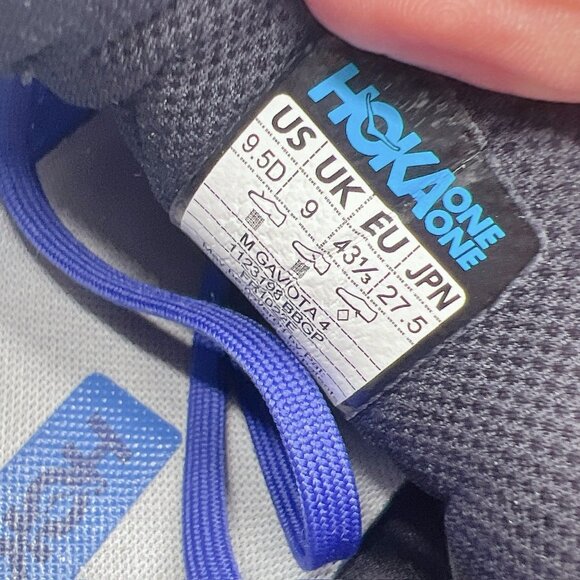 Hoka One One Gaviota 4 Running Shoe Sneakers Blue Graphite Mens US 9.5 - Picture 12 of 12